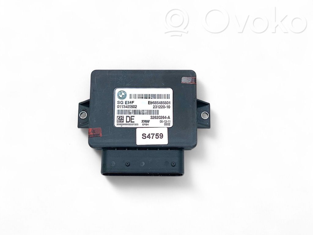 BMW 5 F10 F11 Hand brake control module 