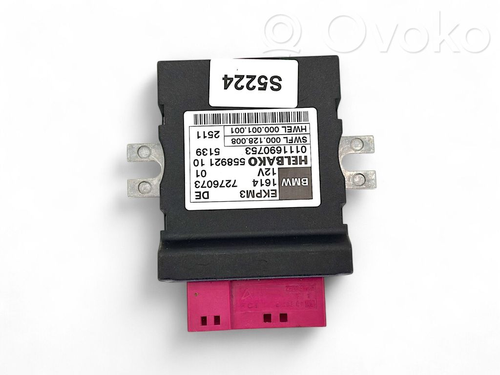 BMW 5 F10 F11 Fuel injection pump control unit/module 