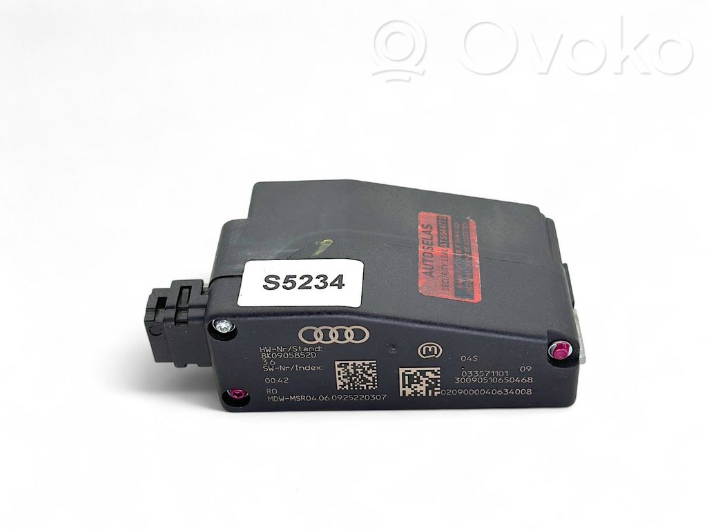 Audi A4 S4 B8 8K Stūres atslēga 