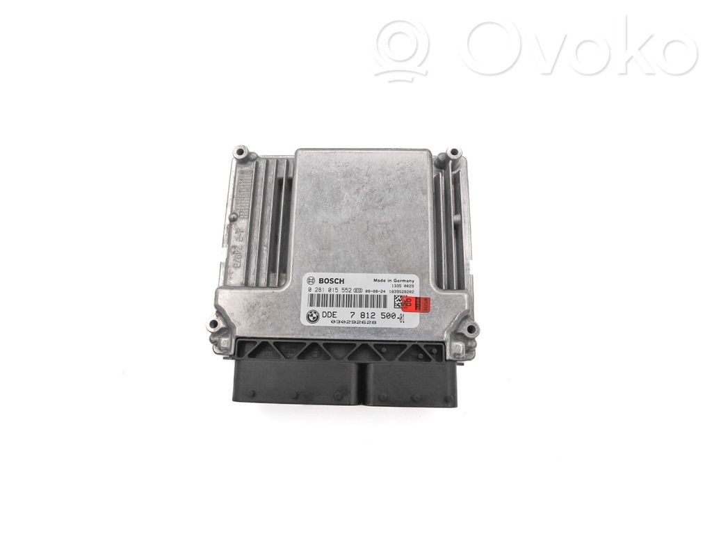 BMW 5 E60 E61 Variklio valdymo blokas 