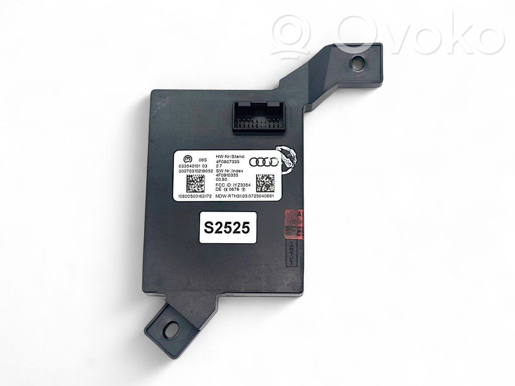 Audi A6 S6 C6 4F Keyless (KESSY) go control unit/module 
