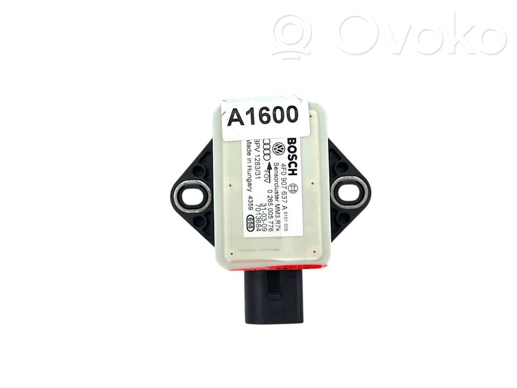Audi A6 S6 C6 4F ESP acceleration yaw rate sensor 