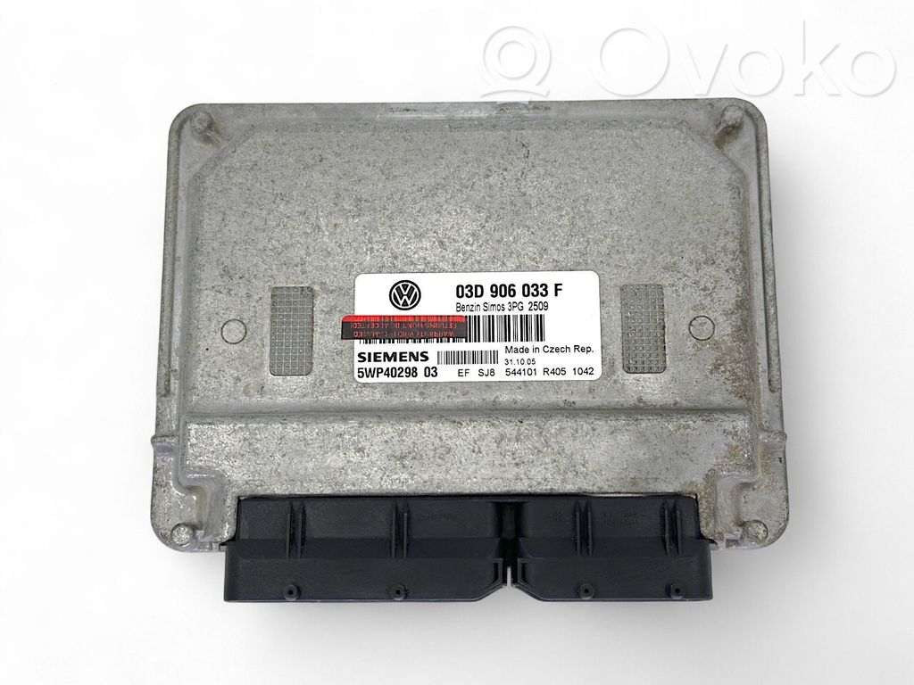Volkswagen Polo IV 9N3 Engine control unit/module 