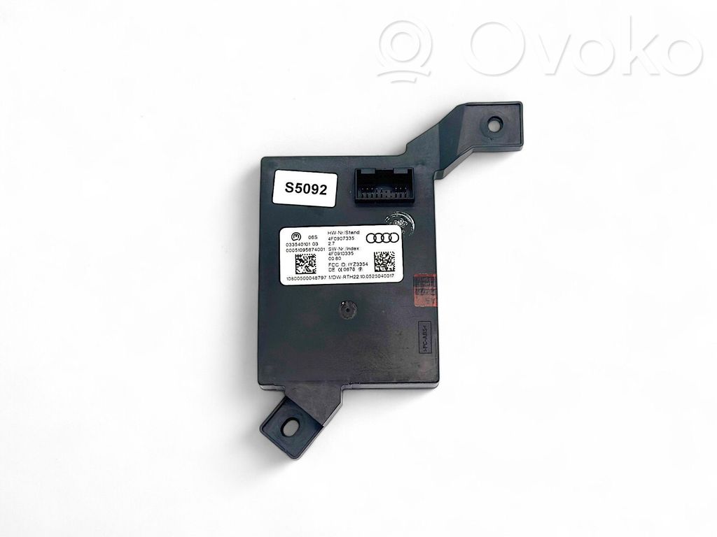 Audi A6 S6 C6 4F Keyless (KESSY) go control unit/module 
