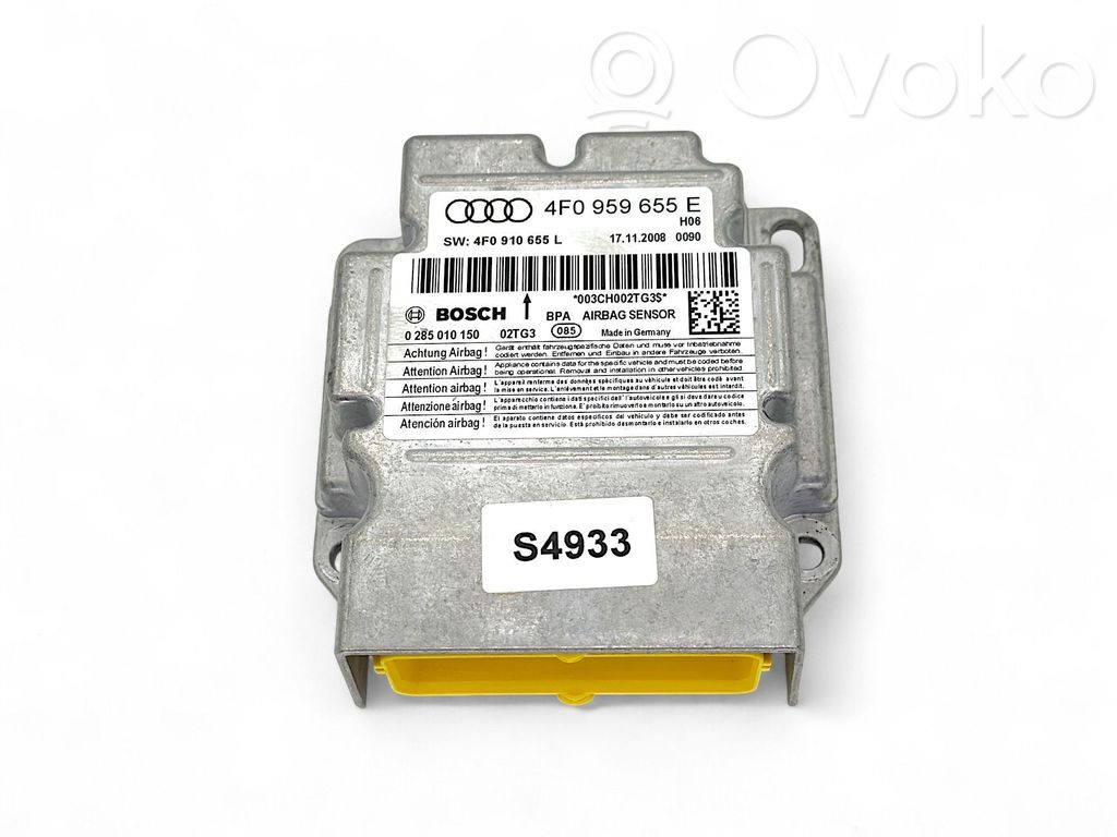 Audi A6 S6 C6 4F Airbag control unit/module 