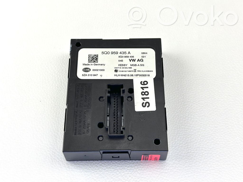 Volkswagen Golf VII Keyless (KESSY) go control unit/module 
