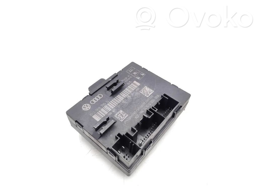 Skoda Superb B6 (3T) Door control unit/module 