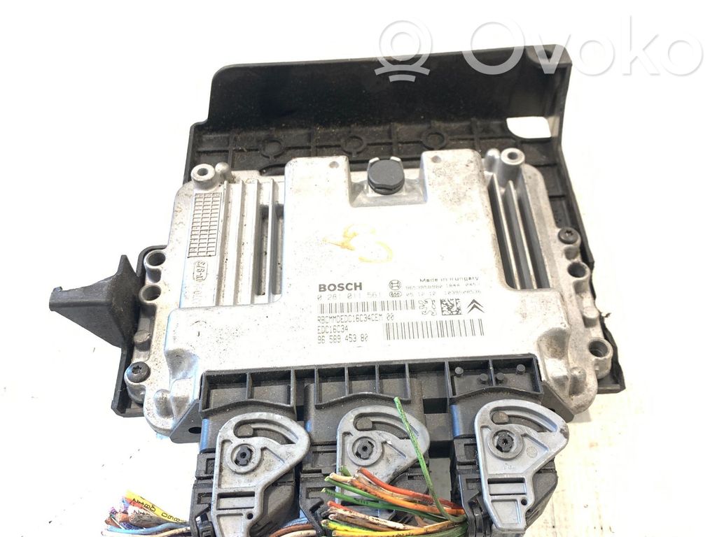 Engine control unit/module   9656945380,9653958980,0281011561