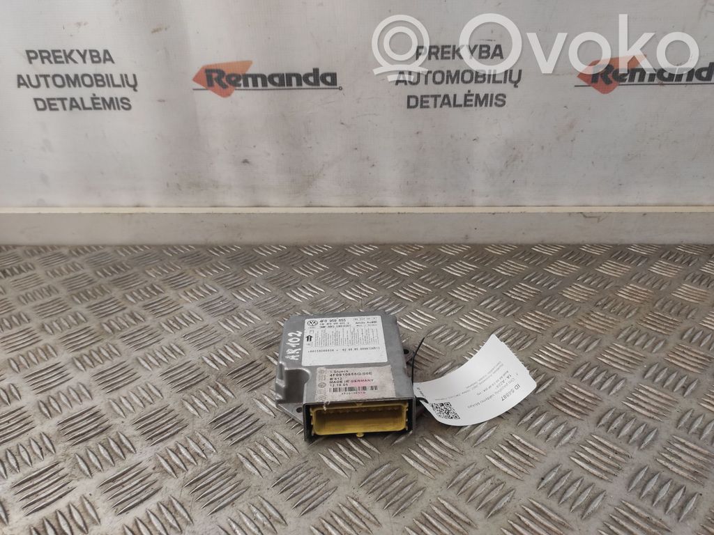 Audi A6 S6 C6 4F Airbag control unit/module 