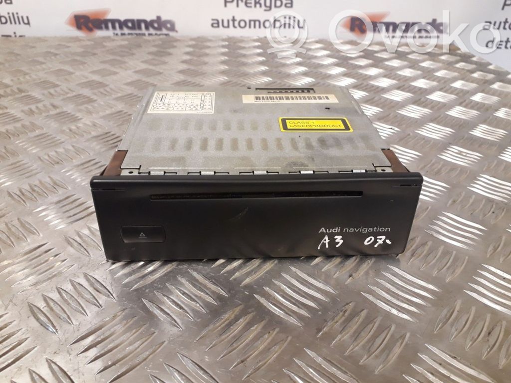 Audi A3 S3 8P Navigation unit CD/DVD player 