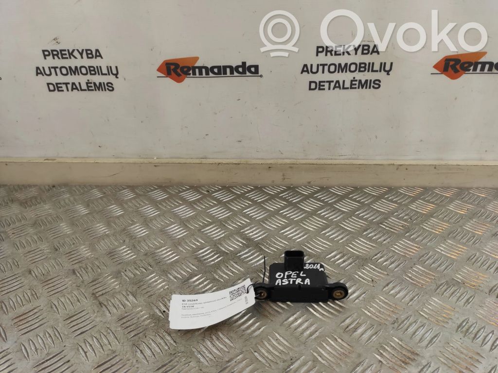 Opel Astra J ESP (stabilumo sistemos) daviklis (išilginio pagreičio daviklis) 