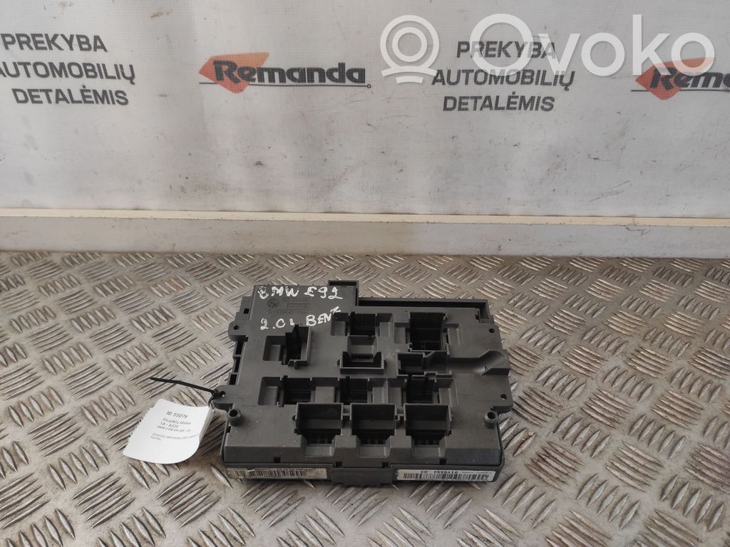 BMW 3 E90 E91 Drošinātāju bloks 