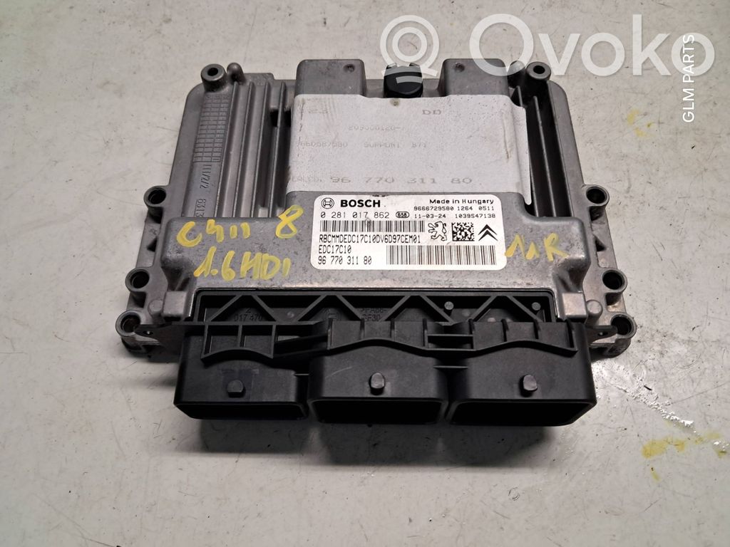 Citroen C4 II Engine control unit/module 