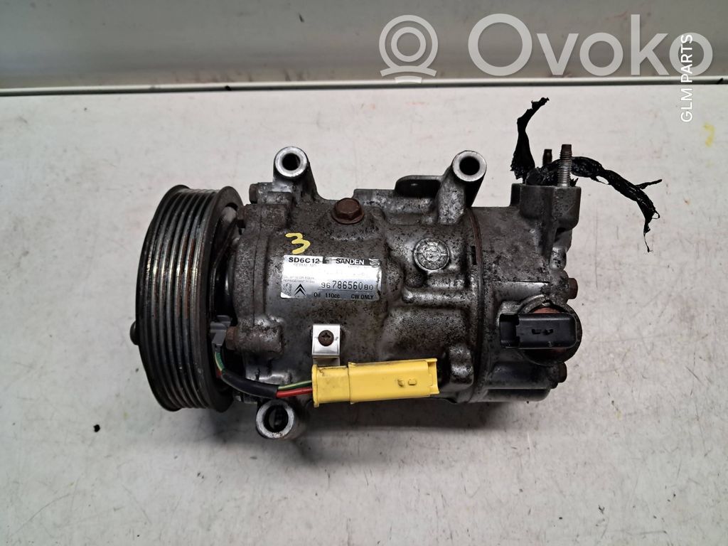 Peugeot 2008 I Air conditioning (A/C) compressor (pump) 
