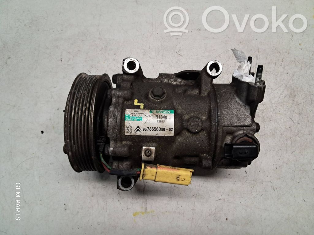 Peugeot 208 I Air conditioning (A/C) compressor (pump) 
