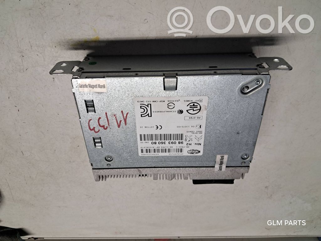 Peugeot 308 Radio/CD/DVD/GPS head unit 