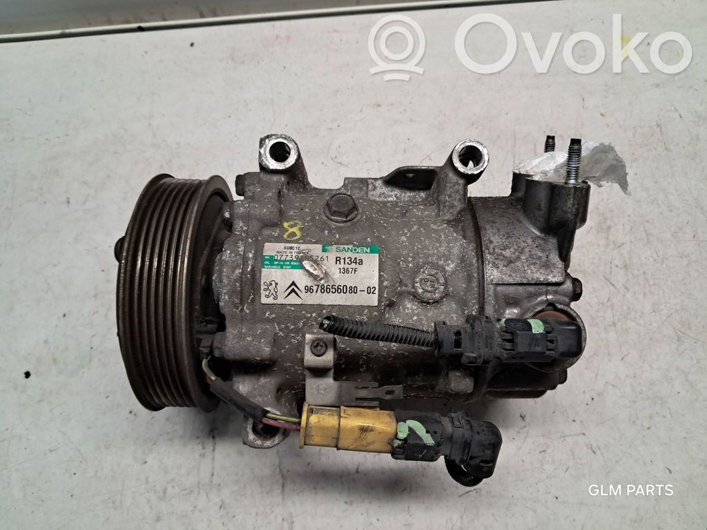 Peugeot 3008 I Air conditioning (A/C) compressor (pump) 