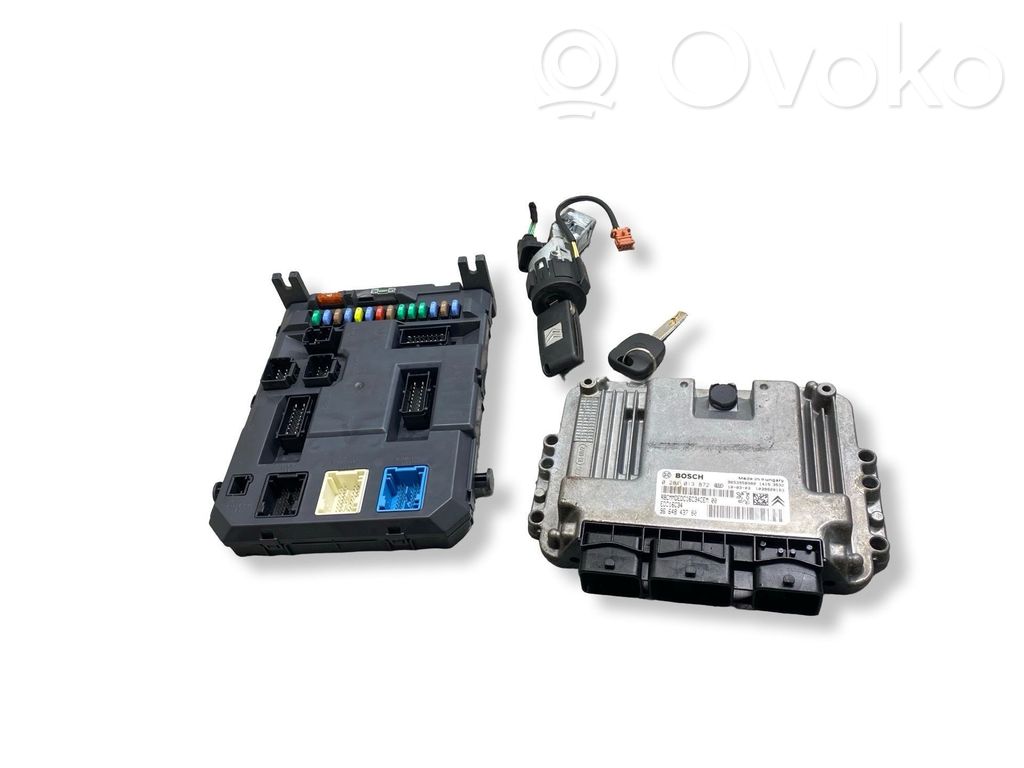Citroen C3 Picasso Engine ECU kit and lock set 