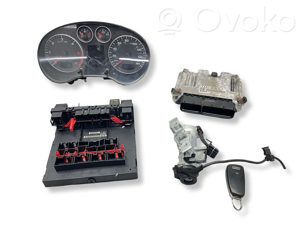Audi A3 S3 A3 Sportback 8P Engine ECU kit and lock set 