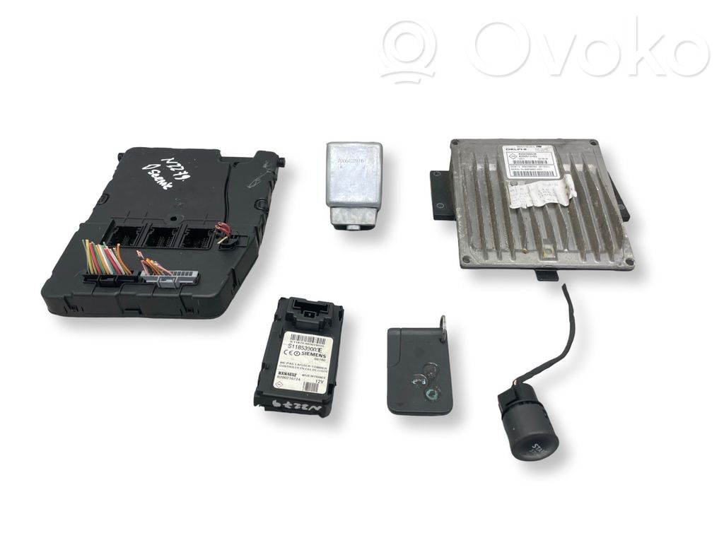 Renault Scenic II -  Grand scenic II Engine ECU kit and lock set 
