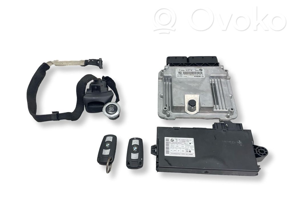 BMW X1 E84 Aizdedzes ECU komplekts 