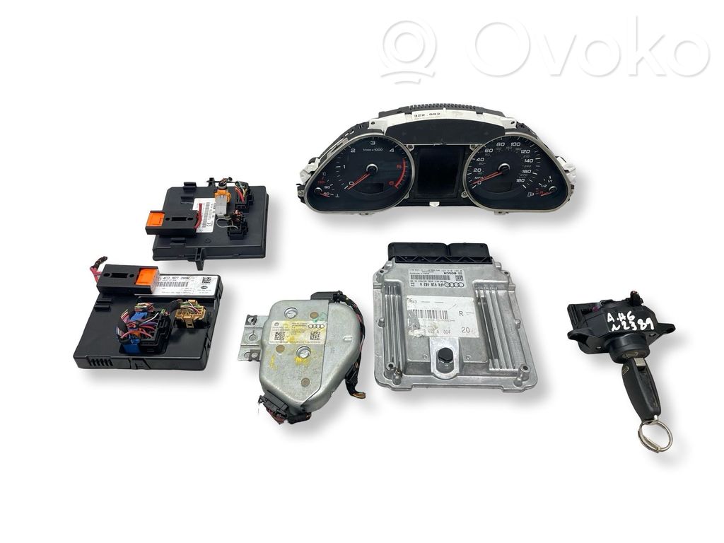 Audi A6 Allroad C6 Engine ECU kit and lock set 