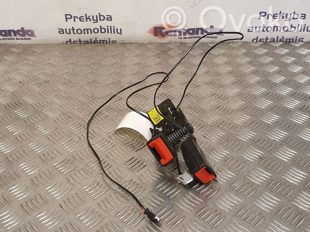 Klamra środkowego pasa bezpieczeństwa fotela tylnego   34139684A,34139687