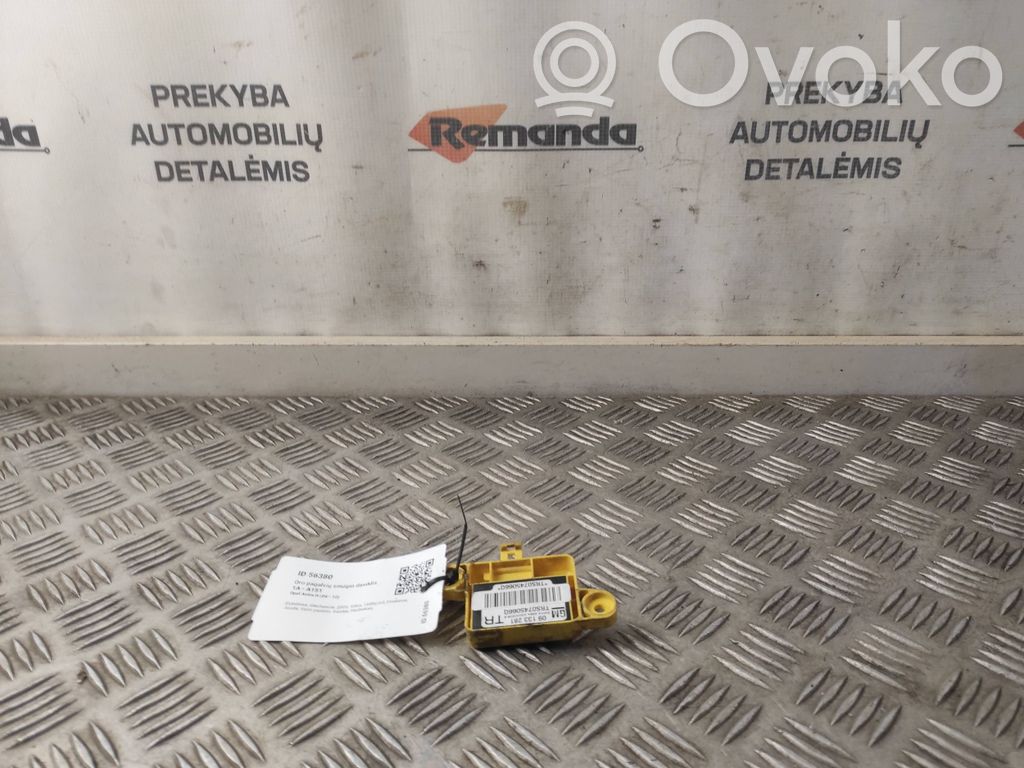 Opel Astra H Airbagsensor Crashsensor Drucksensor 