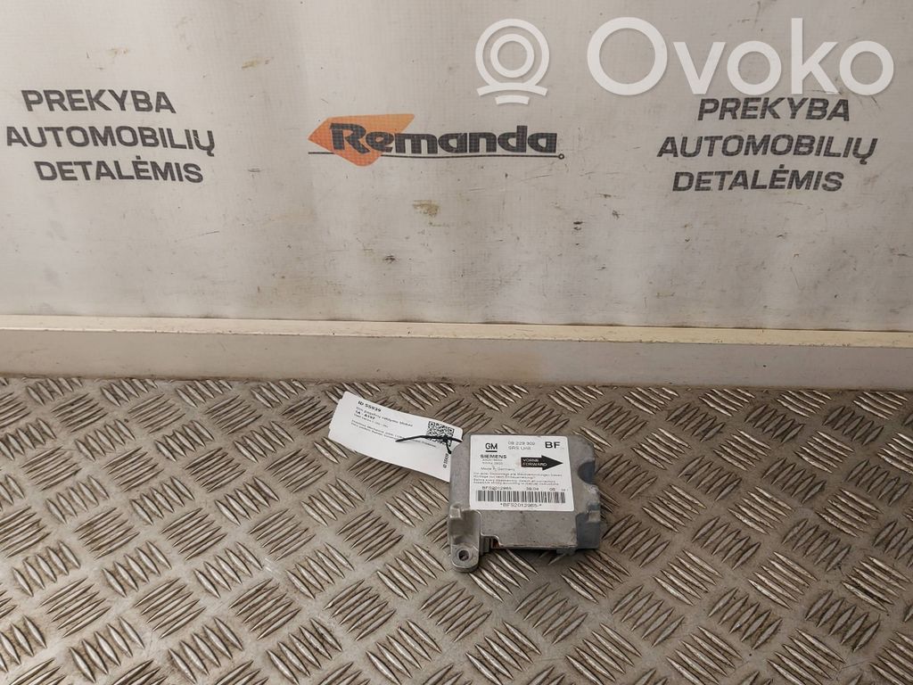 Module de contrôle airbag   09229302,09229302,330518650