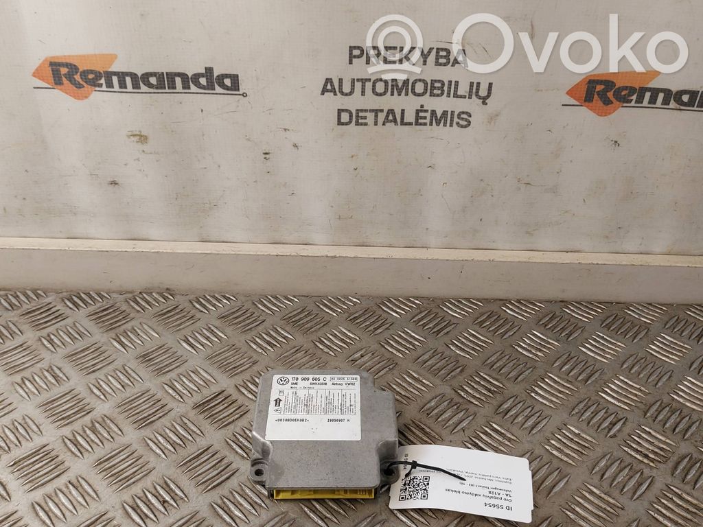 Volkswagen Touran I Sterownik / Moduł Airbag 
