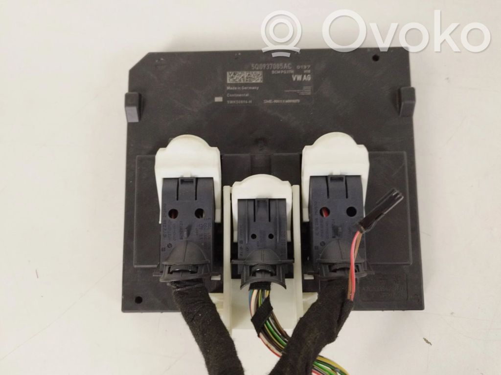 Moduł / Sterownik komfortu   5Q0937085AC,5WK50896H,BCMPQ37H