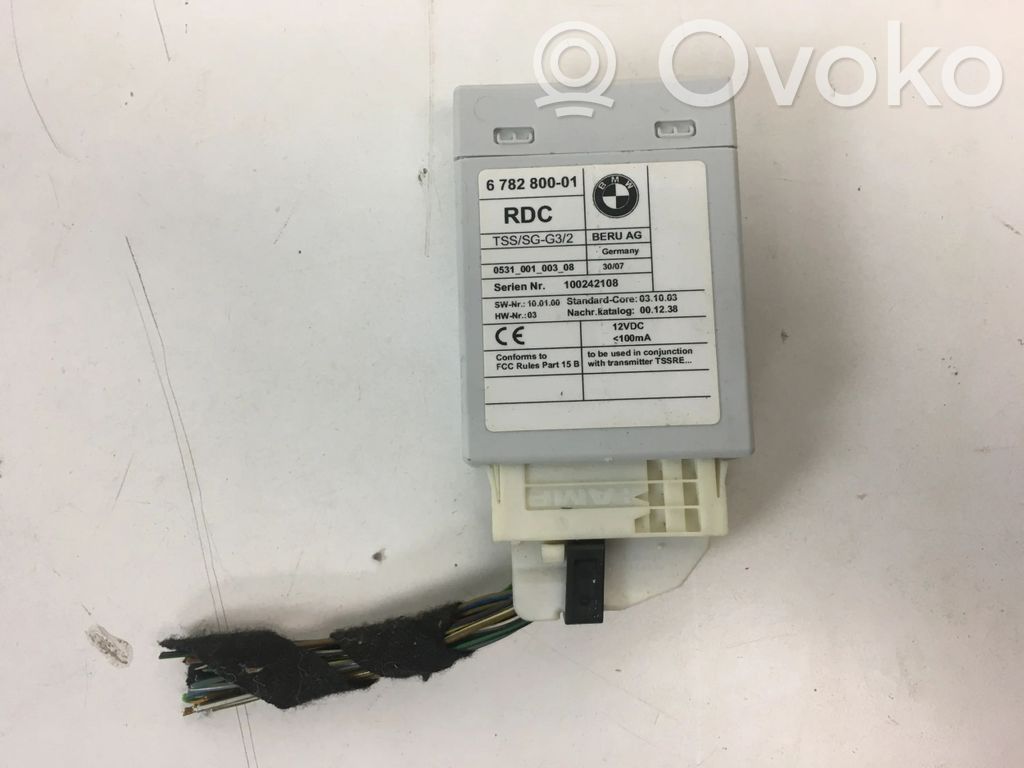BMW X5 E70 Capteur de pression des pneus 