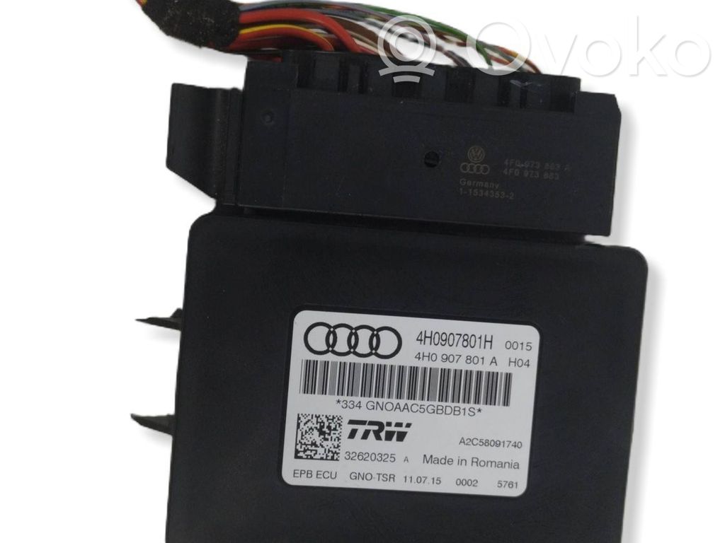 Audi A8 S8 D4 4H Hand brake control module 