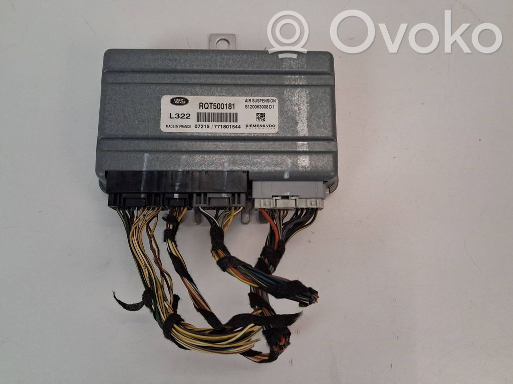 Sterownik / Moduł zawieszenia pneumatycznego   RQT500181,S120063008D1,771801544