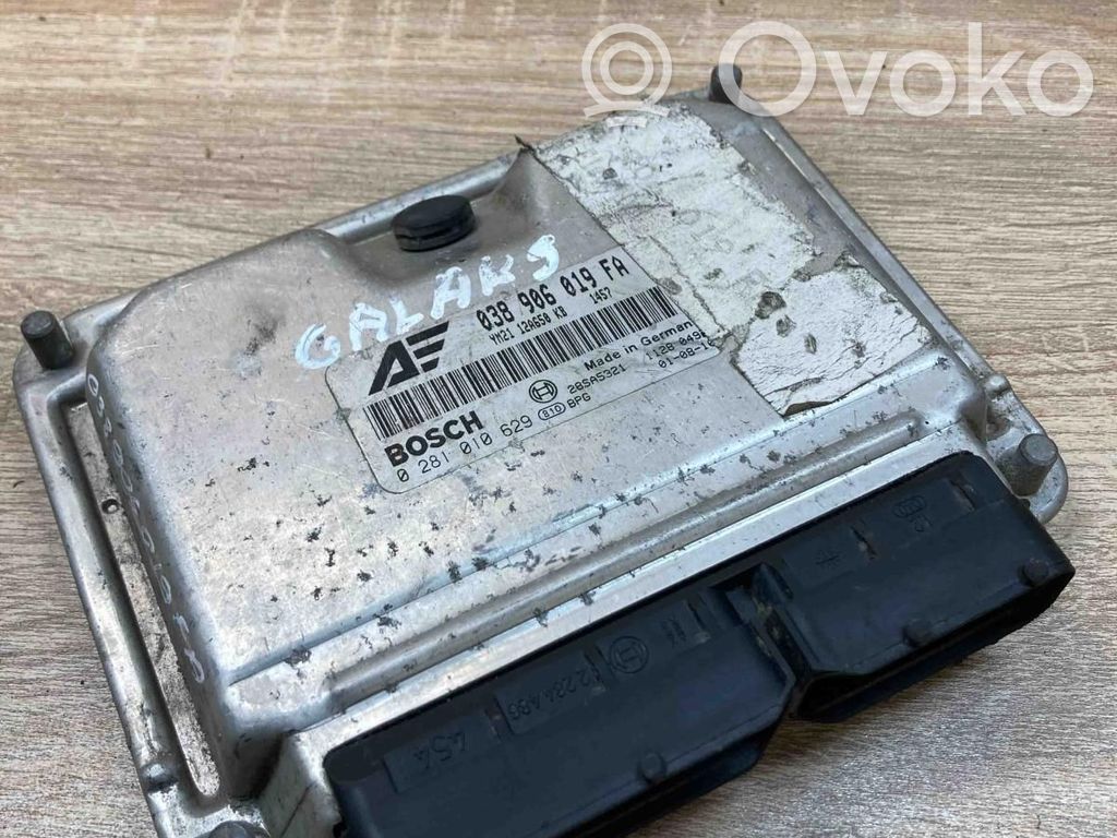 Engine control unit/module ECU   038906019FA,0281010629