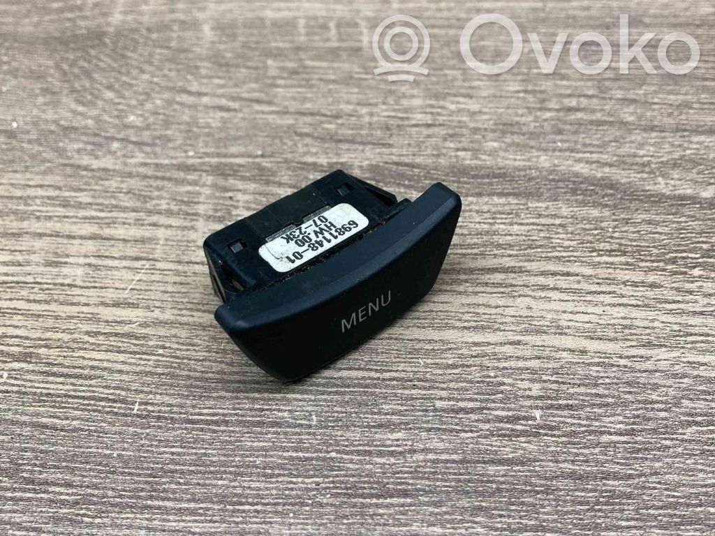 BMW 5 E60 E61 On-board computer control switch 