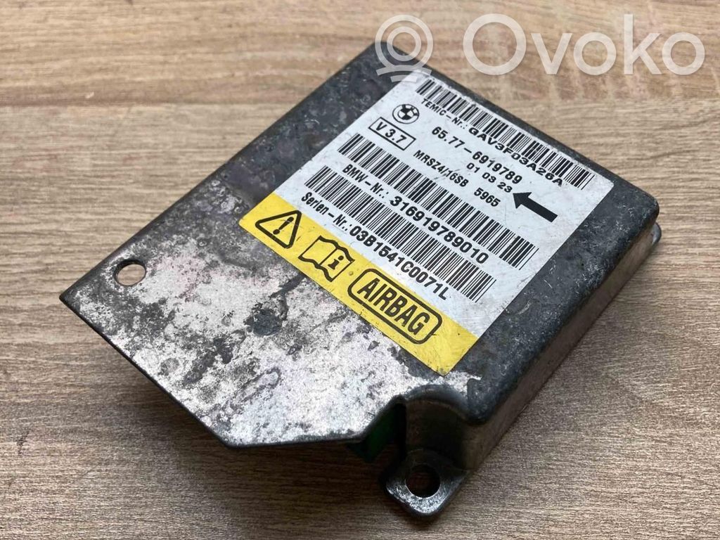 BMW 5 E39 Airbag control unit/module 