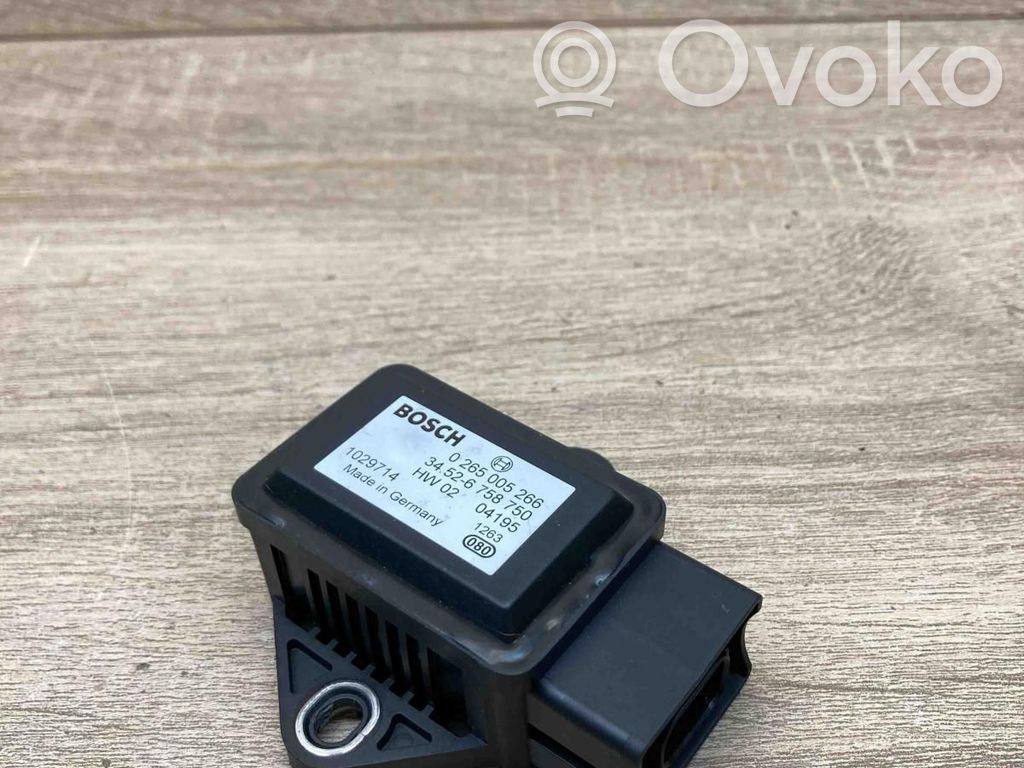 BMW 5 E60 E61 ESP acceleration yaw rate sensor 