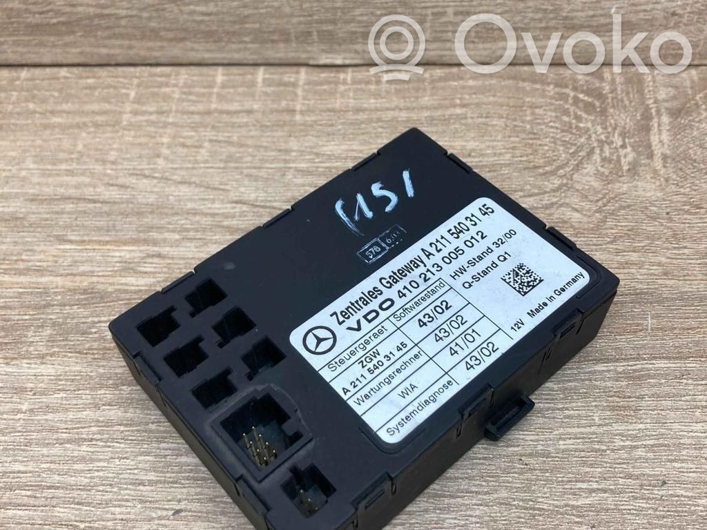 Mercedes-Benz E W211 Gearbox control unit/module 