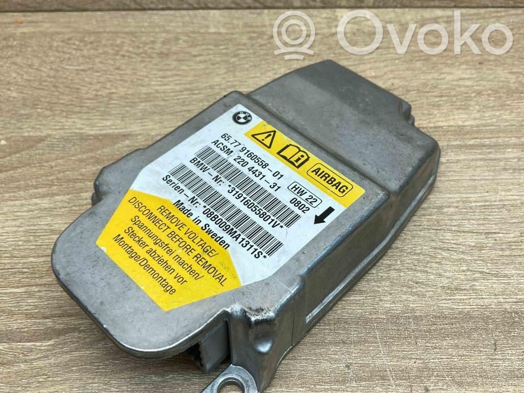 BMW 5 E60 E61 Airbag control unit/module 
