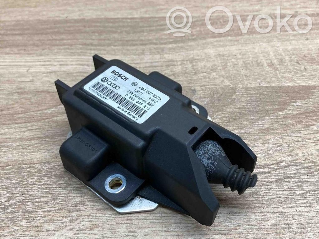 Audi A6 S6 C5 4B ESP acceleration yaw rate sensor 