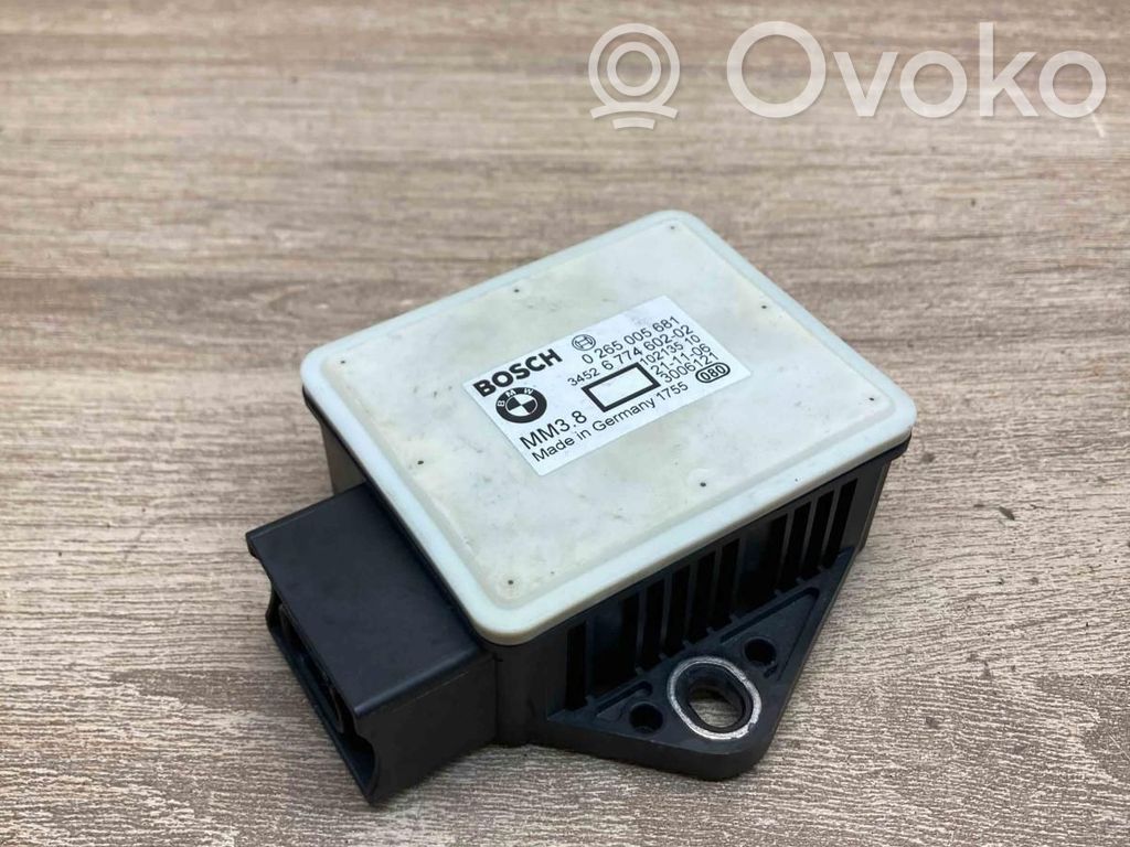 BMW 5 E60 E61 ESP acceleration yaw rate sensor 
