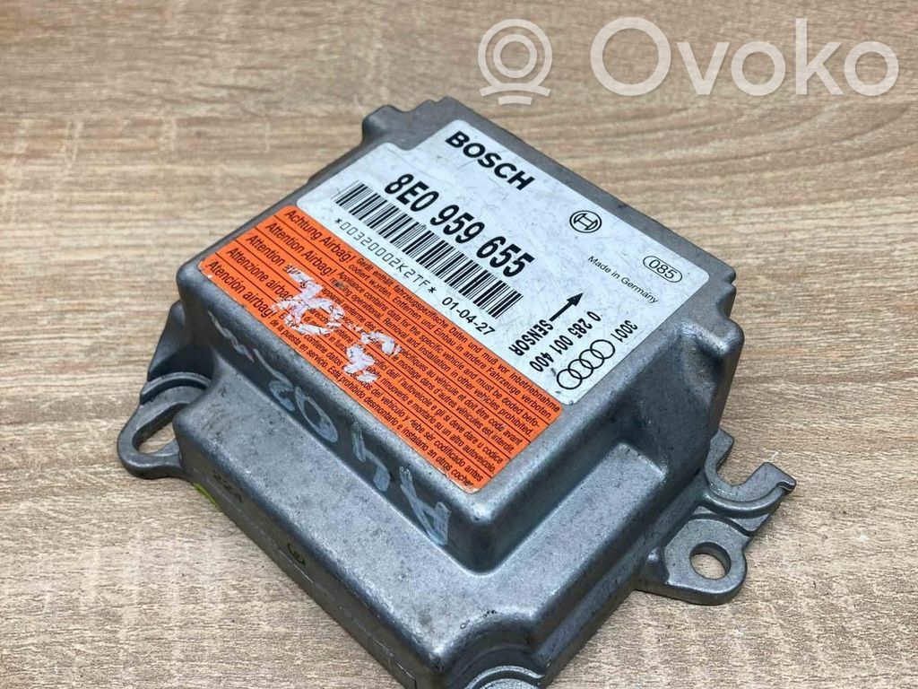 Audi A4 S4 B6 8E 8H Airbag control unit/module 