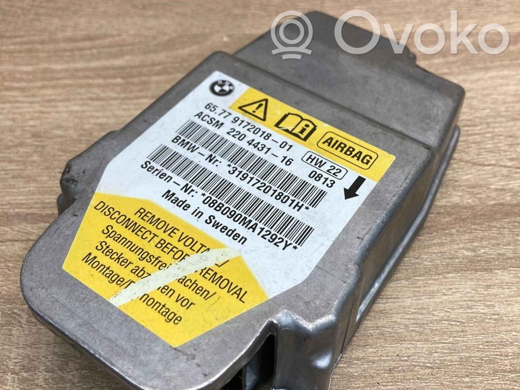 Airbag control unit/module   9172018,220443116