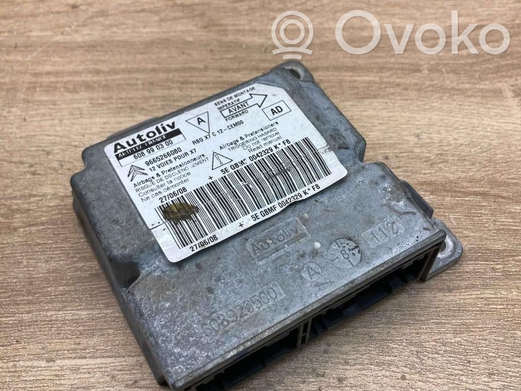 Citroen C5 Airbag control unit/module 
