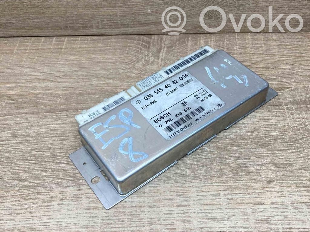 Mercedes-Benz E W211 ESP (stability system) control unit 