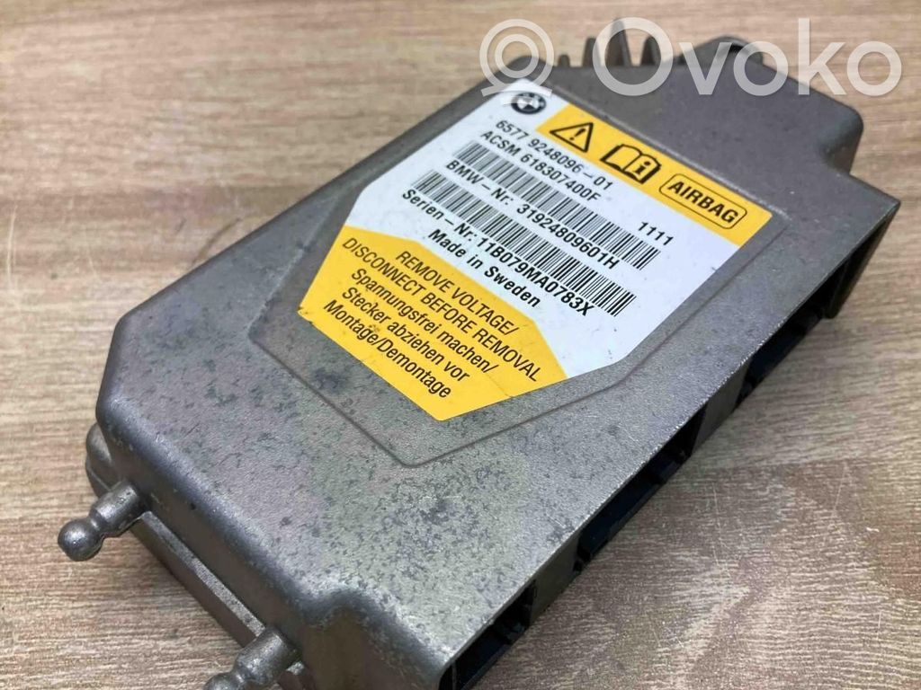 Sterownik / Moduł Airbag   9248096,618307400F