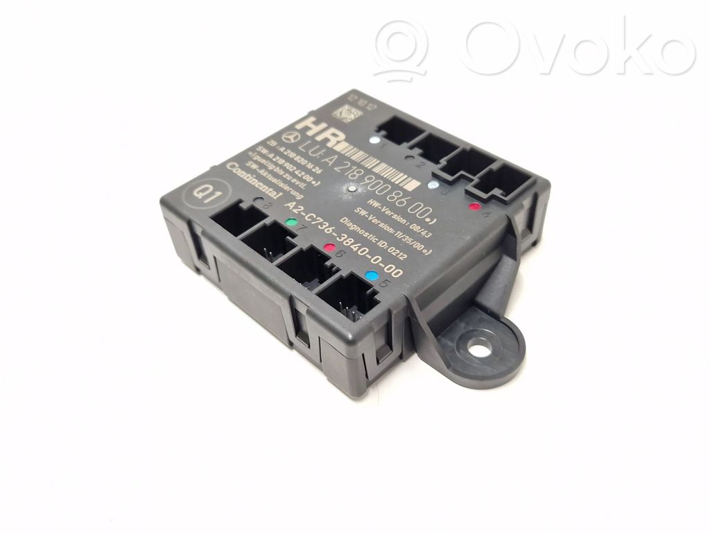 Mercedes-Benz CLS C218 X218 Door control unit/module 