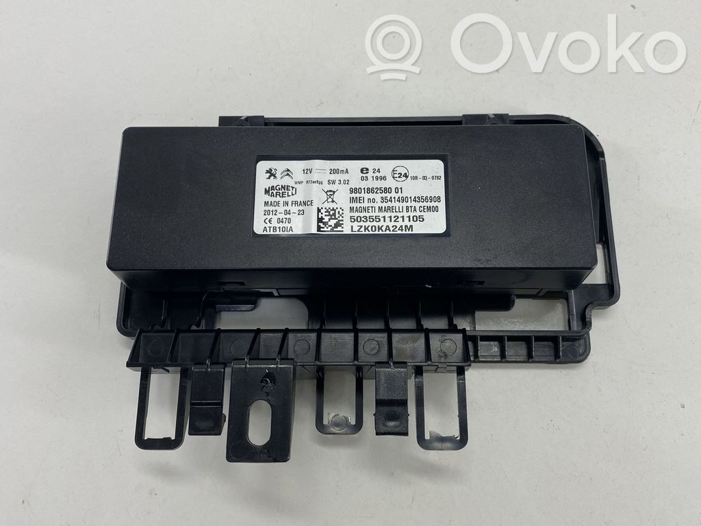 Citroen DS5 GPS navigation control unit/module 