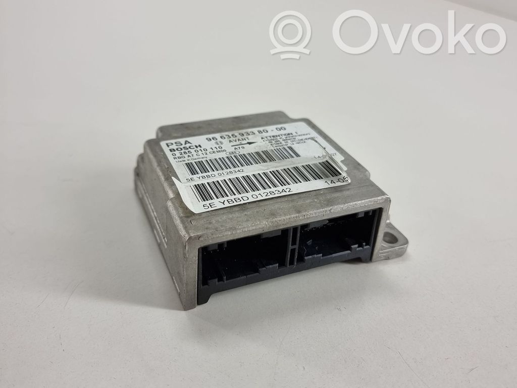 Peugeot 207 Airbag control unit/module 
